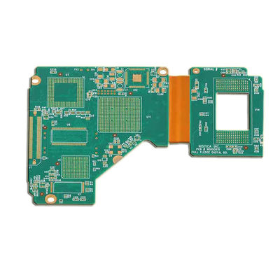 Un bon prix. PCB industriel rigide flexible de couleur bleue avec une plage de poids de 0,5-4 0z en ligne