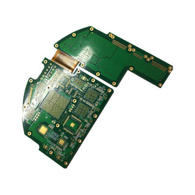 Un bon prix. PCB à haute vitesse à écran de soie blanc avec masque de soudure vert brillant / finition de surface dorée en ligne