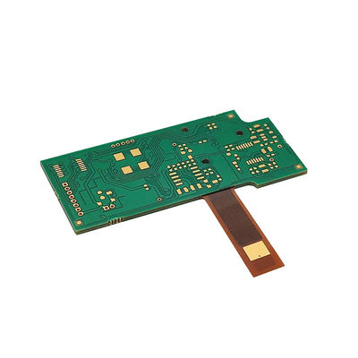 Un bon prix. 0.5 mm de rayon PCB rigide flexible avec service DFM et masque de soudure blanc en ligne