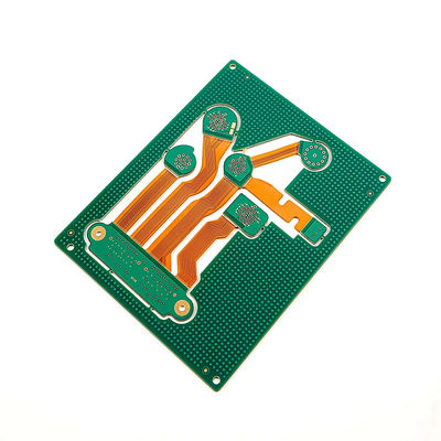 Un bon prix. Contour du PCB carré PCB rigide et flexible avec test AOI Masque de soudure blanc en ligne