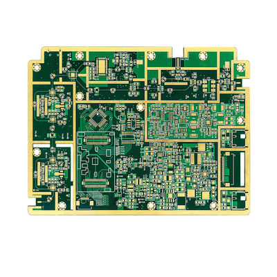 Un bon prix. Masque de soudure jaune couleur FR4 PCB haute couche avec min. largeur de ligne / espacement de 3mil/3mil en ligne
