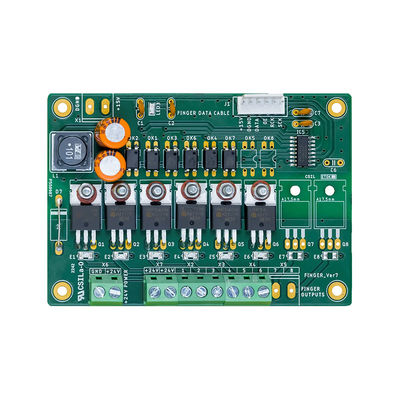 Un bon prix. 1.6MM 0.1MM Min Ligne FR4 Dur Flexible Rigid Flexible Assemblage de PCB de commande industrielle en ligne